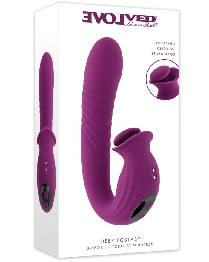 Evolved Deep Ecstasy Thrusting Rotating Rabbit Vibrator