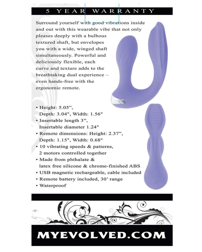 Evolved Every Way Play Wearable Vibrator