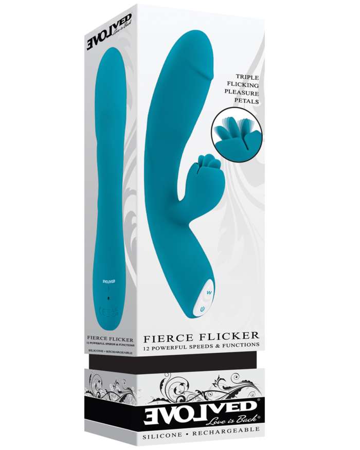 Evolved Fierce Flicker Triple Flicking Rabbit Vibrator