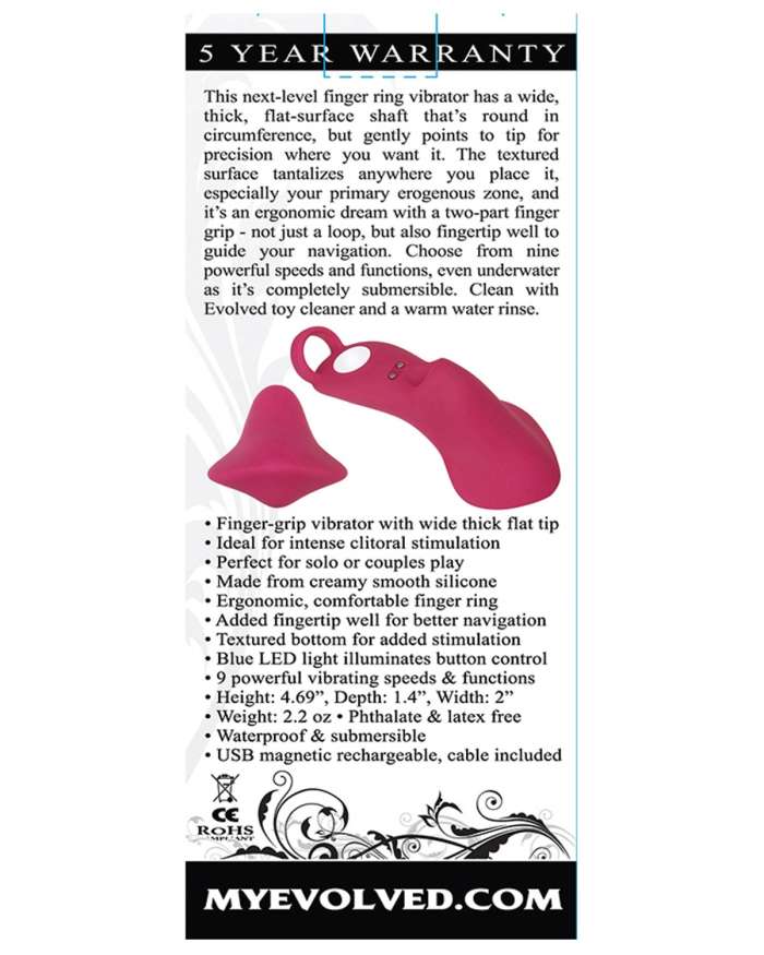 Evolved Frisky Finger Bullet Vibrator