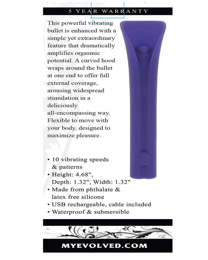 Evolved Full Coverage Curved Hood Bullet