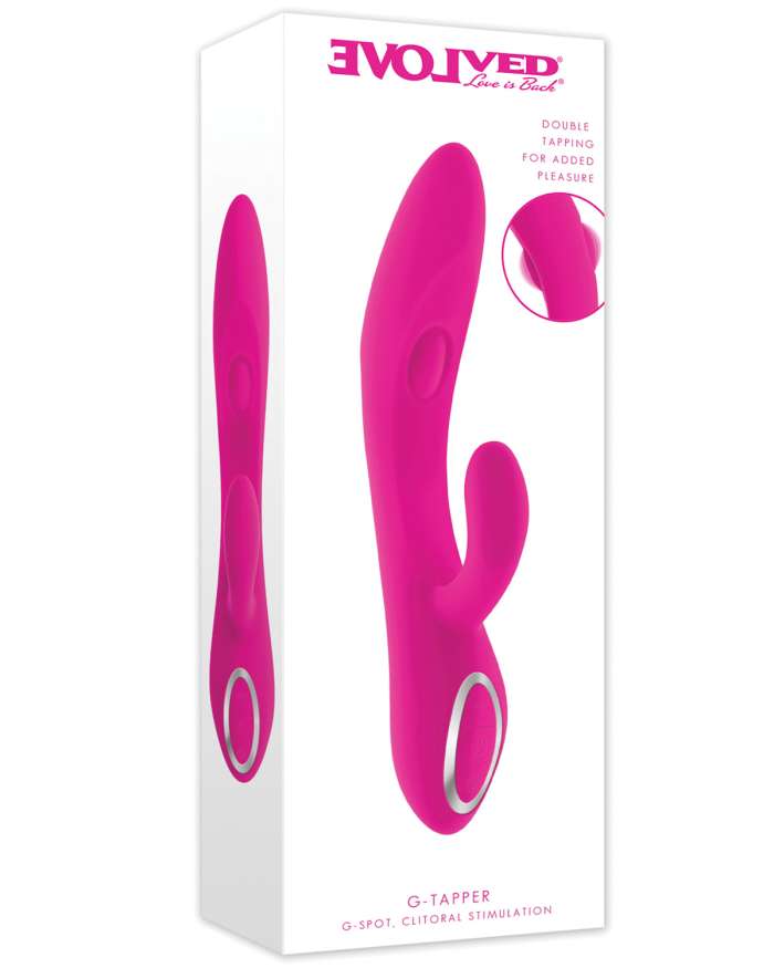 Evolved G Tapper Double Tapping Rabbit Vibrator