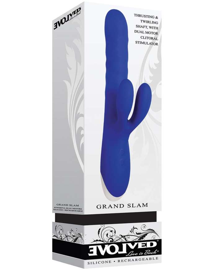 Evolved Grand Slam Thrusting & Twirling Vibrator