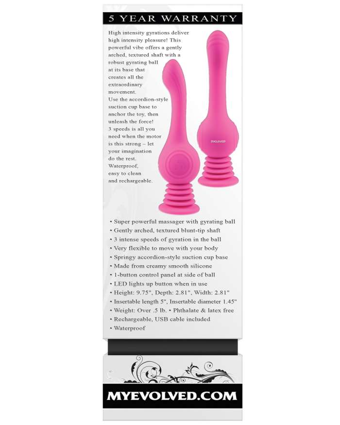 Evolved Gyro Gyrating Ball Vibrator