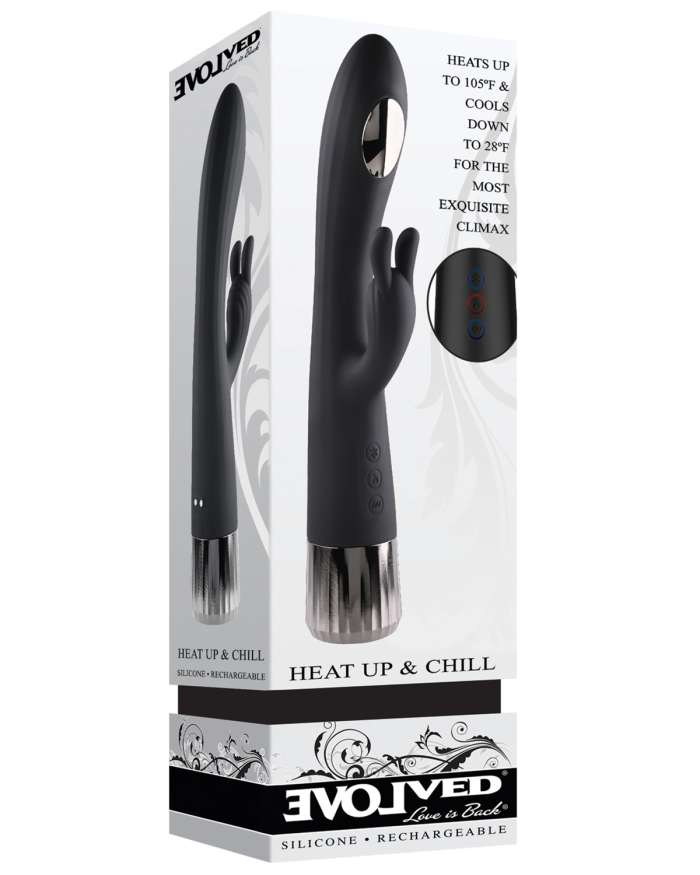 Evolved Heat Up and Chill G-Spot Rabbit Vibrator