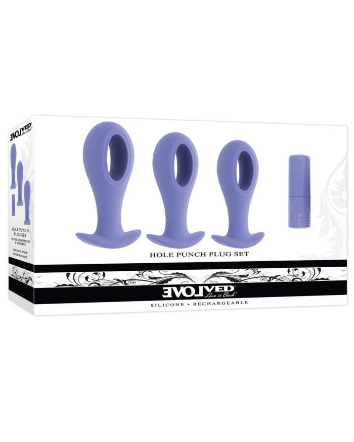 Evolved Hole Punch Butt Plug Set