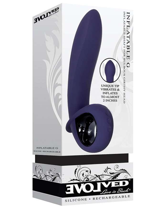Evolved Inflatable G Girthy Vibrator