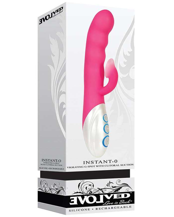Evolved Instant-O G-Spot Vibrator with Suction
