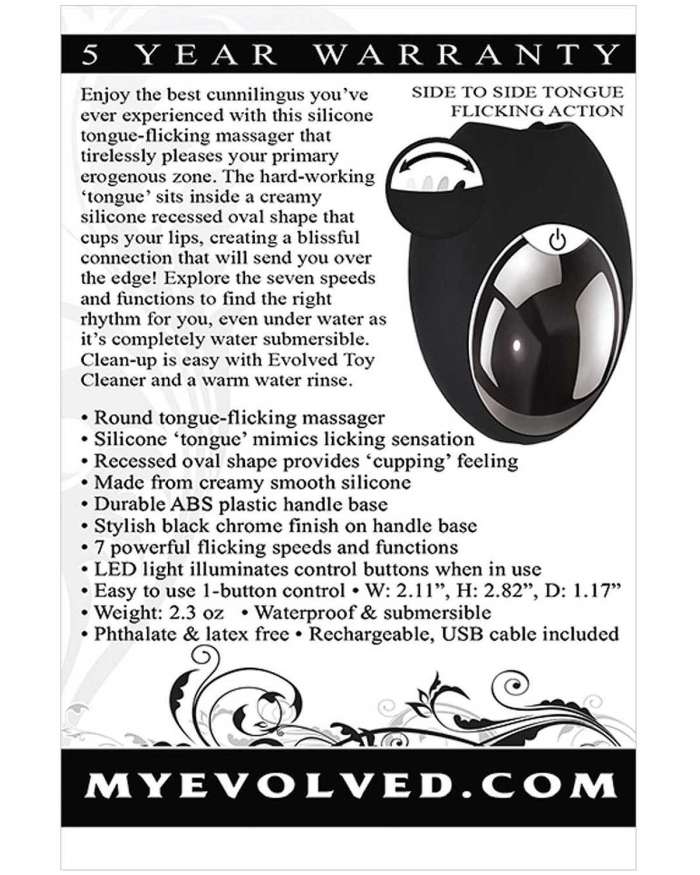 Evolved Lickity Slit Oral Massager