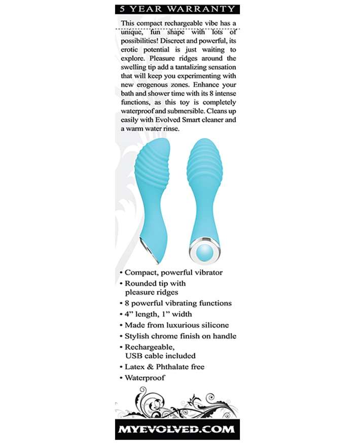 Evolved Little Dipper Rechargeable Silicone Mini Vibe