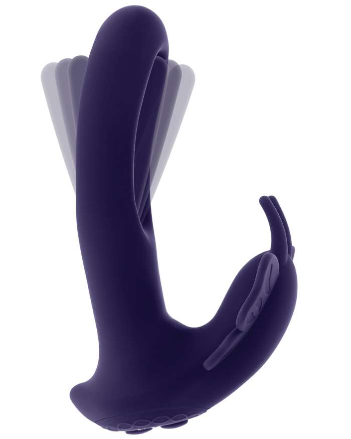 Evolved Lord Of The Wings Flapping Vibrator With Remote