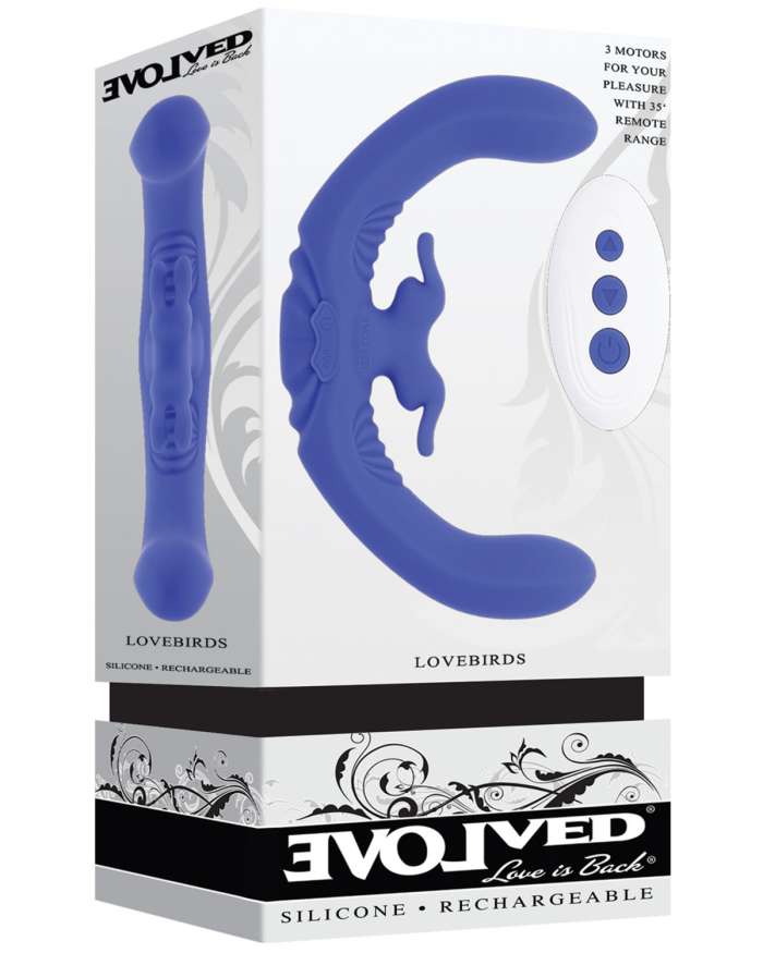 Evolved Lovebirds Dual Ended Triple Motor Vibrator