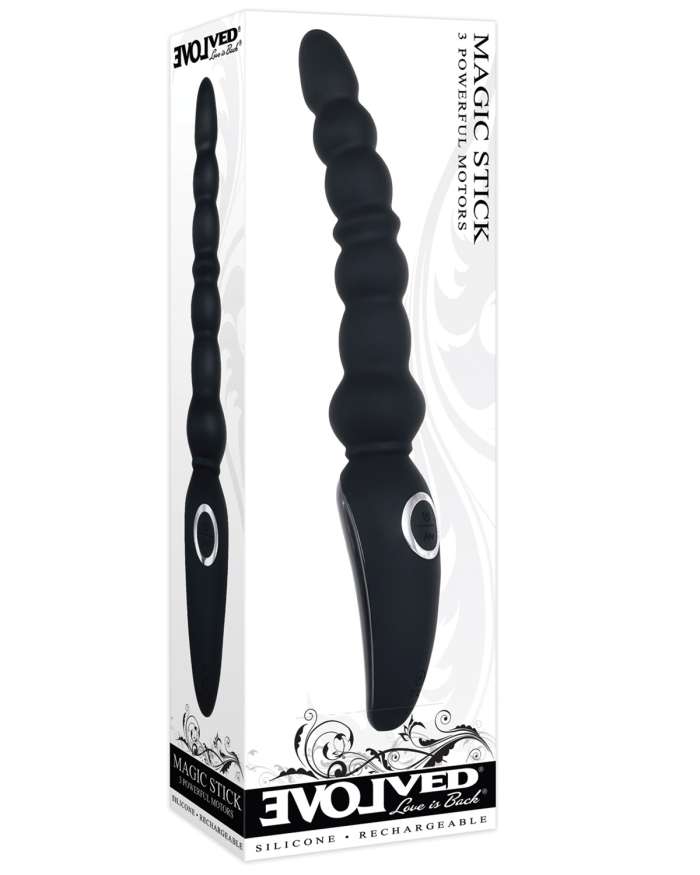 Evolved Magic Stick Beaded Vibrator