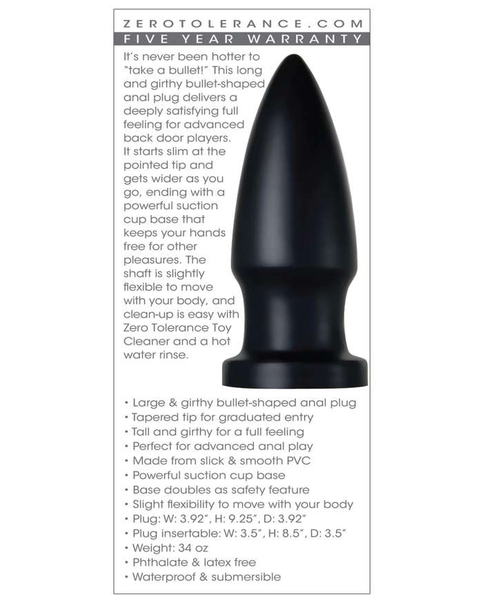 Zero Tolerance Titan Extra Large Butt Plug