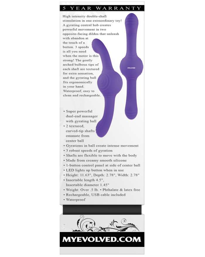 Evolved Our Gyro Gyrating Ball Vibrator