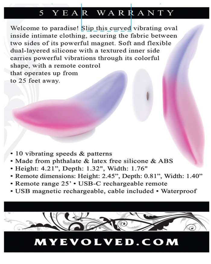 Evolved Paradise Panty Wearable Vibrator with Remote