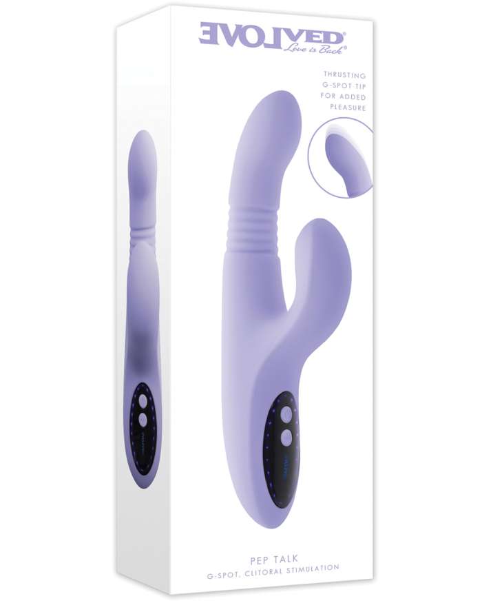 Evolved Pep Talk Thrusting Vibrating Rabbit