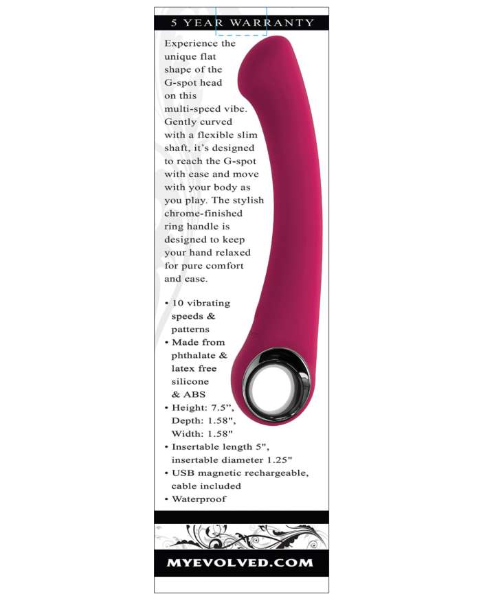 Evolved Pleasure Curve G-Spot Vibrator