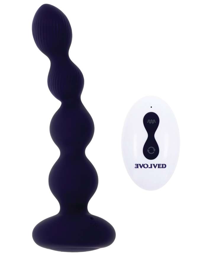 Evolved Pleasure Orbit Twirling Vibrator with Remote