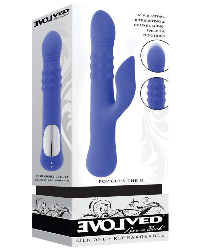 Evolved Pop Goes The O Thrusting Rabbit Vibrator
