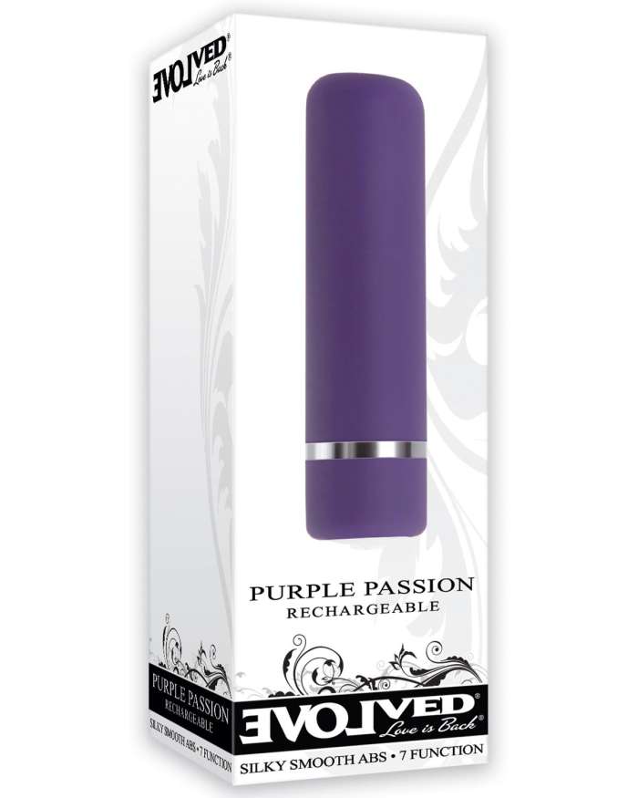 Evolved Purple Passion Rechargeable Bullet Vibrator