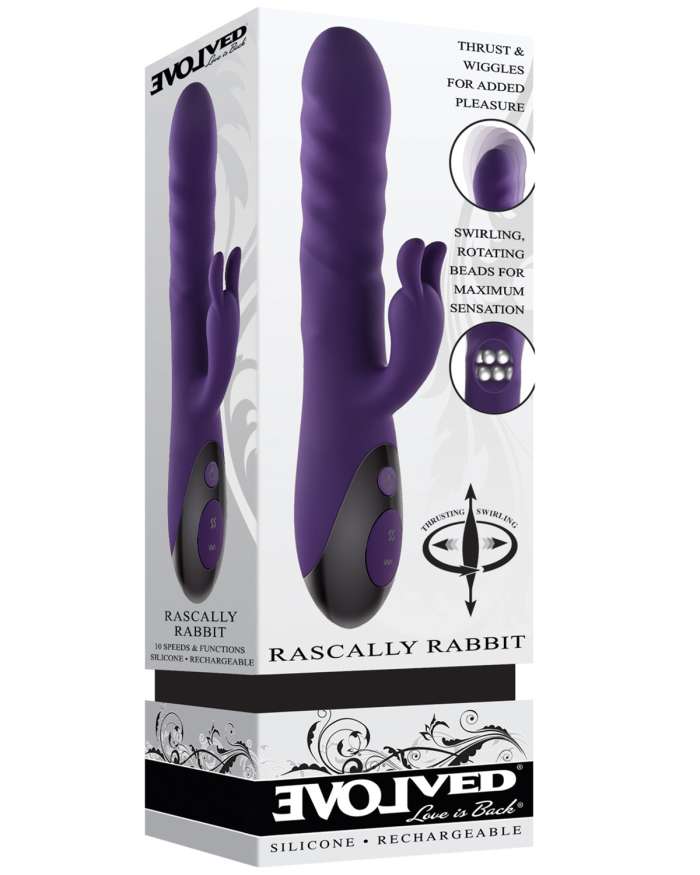 Evolved Rascally Rabbit Thrusting Swirling Vibrator