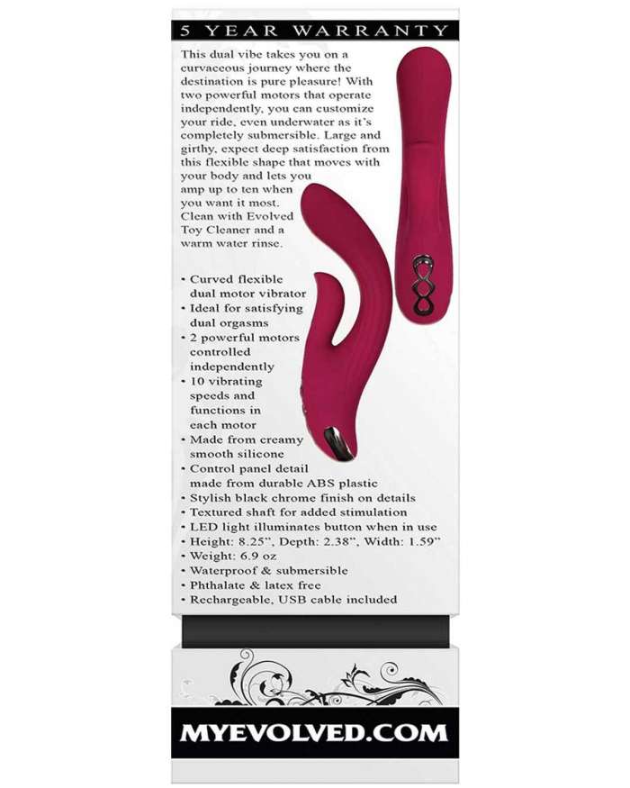 Evolved Red Dream Dual Vibrator