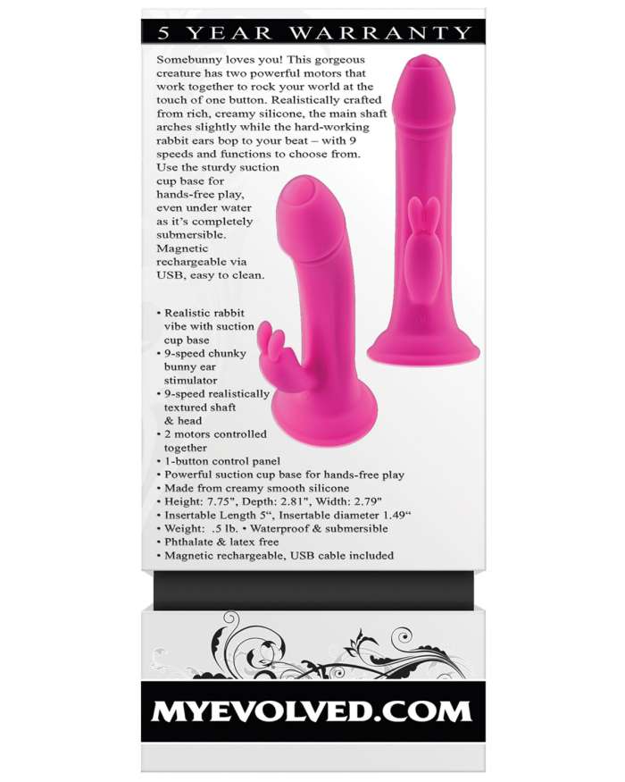 Evolved Somebunny To Love Realistic Rabbit Vibrator