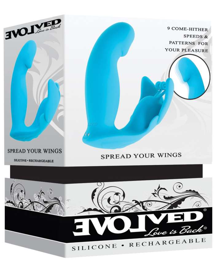 Evolved Spread Your Wings Come Hither Vibrator