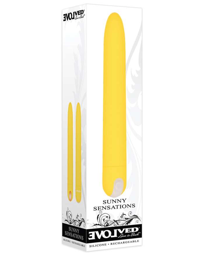 Evolved Sunny Sensations Traditional Straight Vibrator
