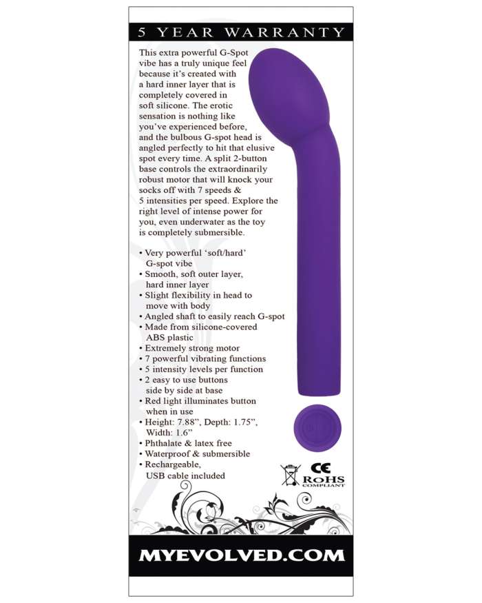 Evolved Sweet Spot G-Spot Vibrator