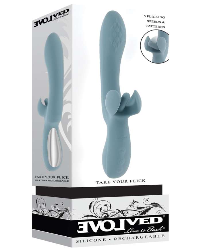 Evolved Take Your Flick Flicking Rabbit Vibrator