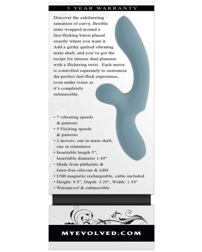 Evolved Take Your Flick Flicking Rabbit Vibrator