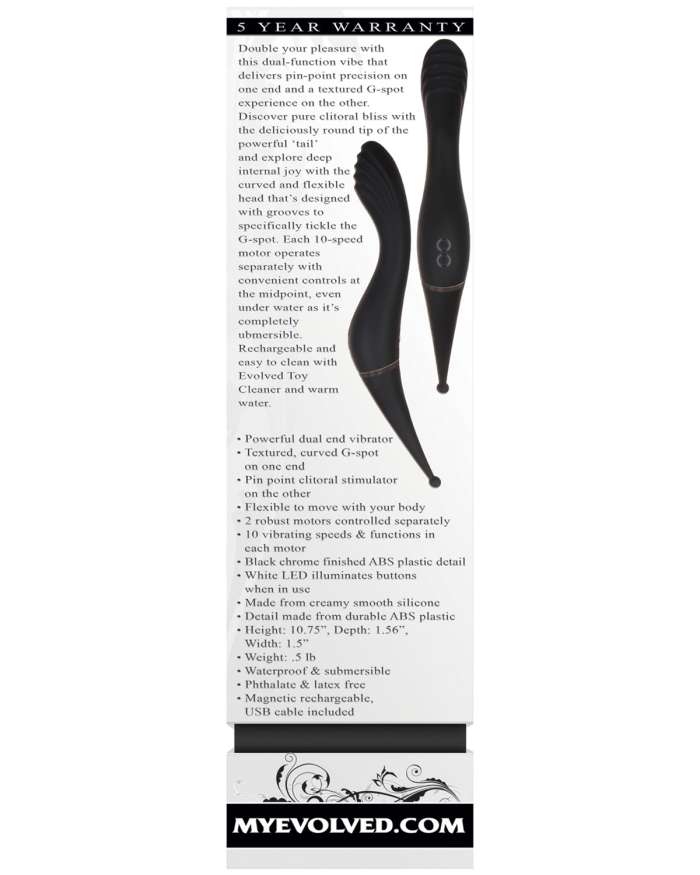 Evolved Tantalizing Teaser Dual Sided Vibrator
