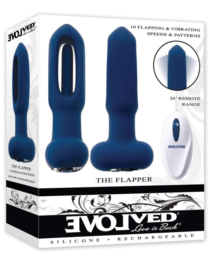 Evolved The Flapper Flapping Vibrator with Remote