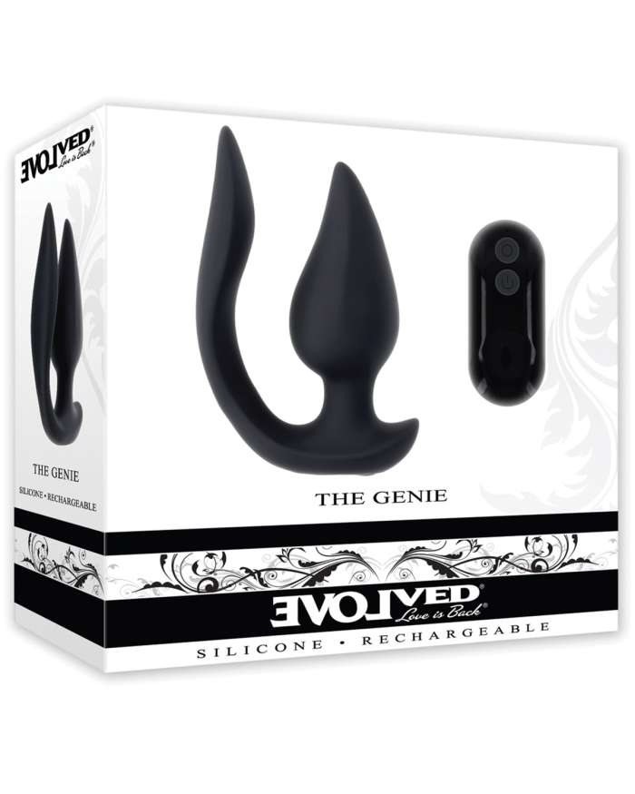 Evolved The Genie Tapered Butt Plug with Remote