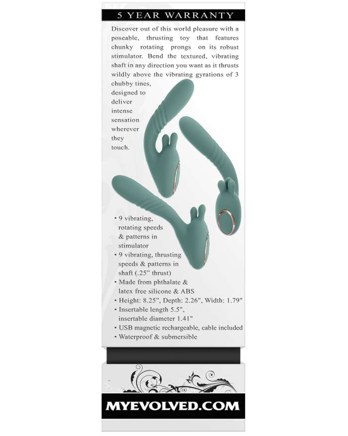 Evolved Thrust Into Ecstasy Posable Vibrator
