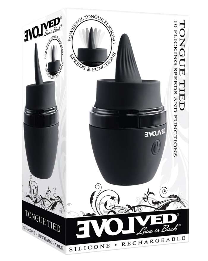 Evolved Tongue Tied Flicking Massager