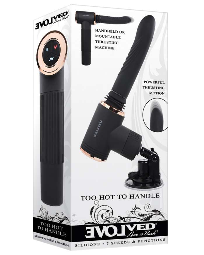 Evolved Too Hot To Handle Vibrating Heating Thrusting Machine