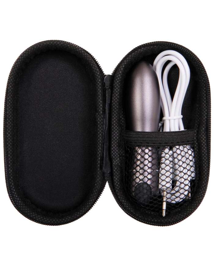 Evolved Travel Gasm Metal Bullet Vibrator with Travel-Case
