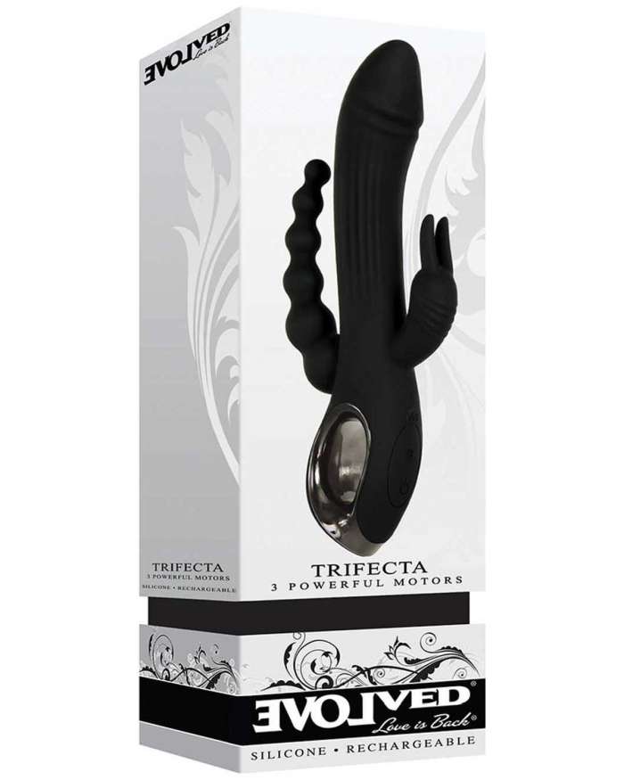 Evolved Trifecta Triple Stimulation Vibrator