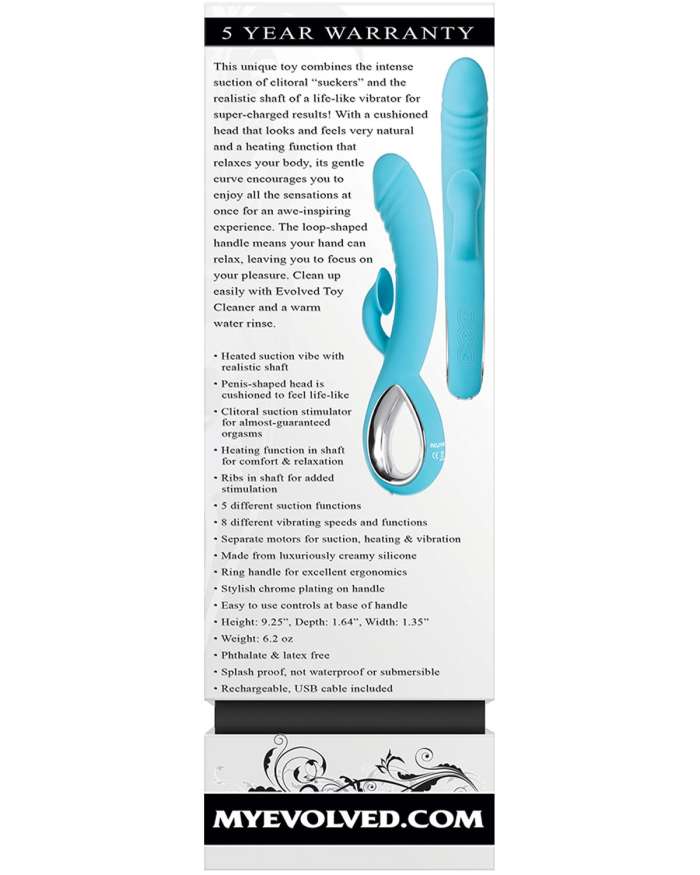 Evolved Triple Infinity Warming Suction Vibrator