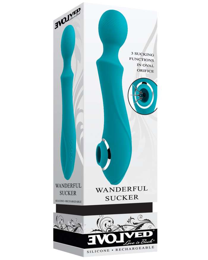 Evolved Wanderful Sucker Vibrating Wand