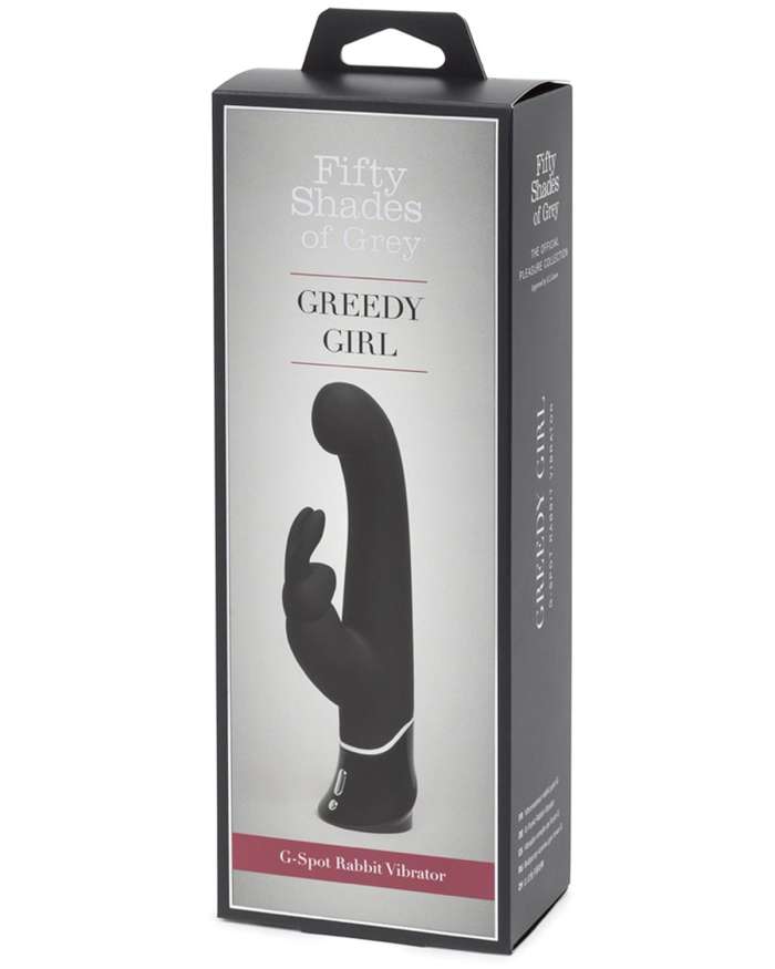 Fifty Shades of Grey Greedy Girl G-Spot Rechargeable Rabbit Vibrator