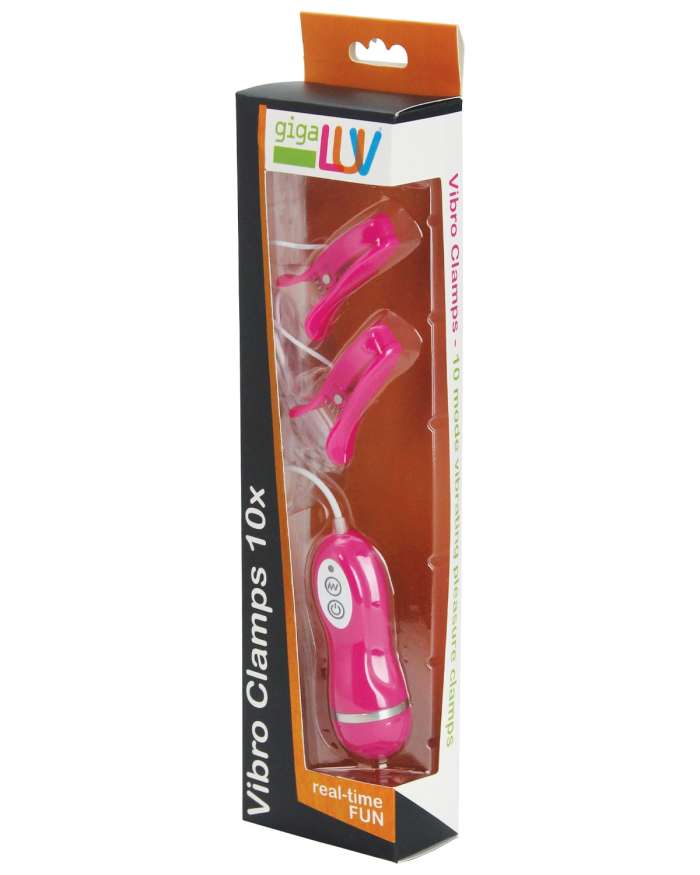 GigaLuv Vibro Vibrating Nipple Clamps