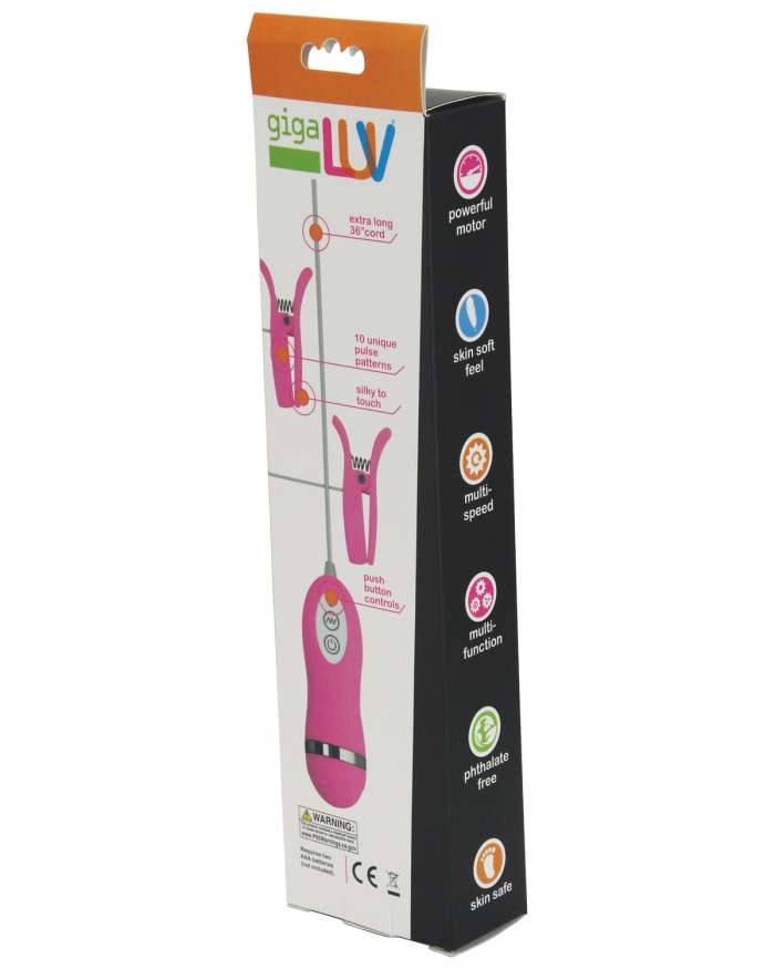 GigaLuv Vibro Vibrating Nipple Clamps