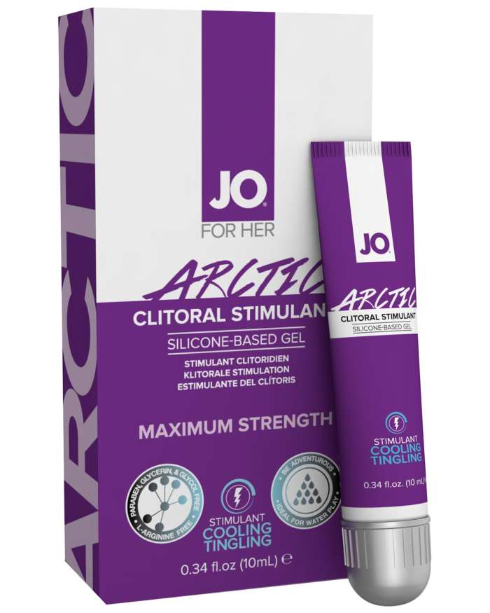 JO Arctic Max Strength Silicone Clitoral Stimulant Gel