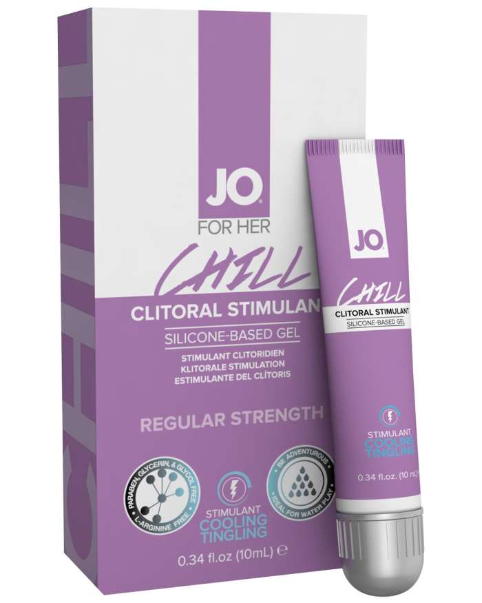 JO Chill Regular Strength Silicone Clitoral Stimulating Gel