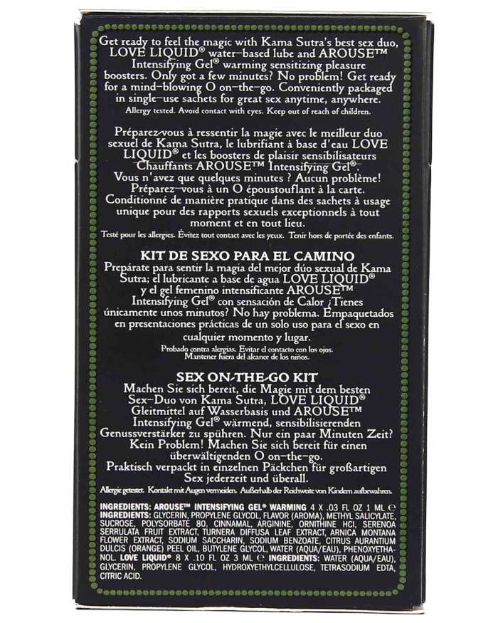 Kama Sutra Sex Magic Sex On-The-Go Kit
