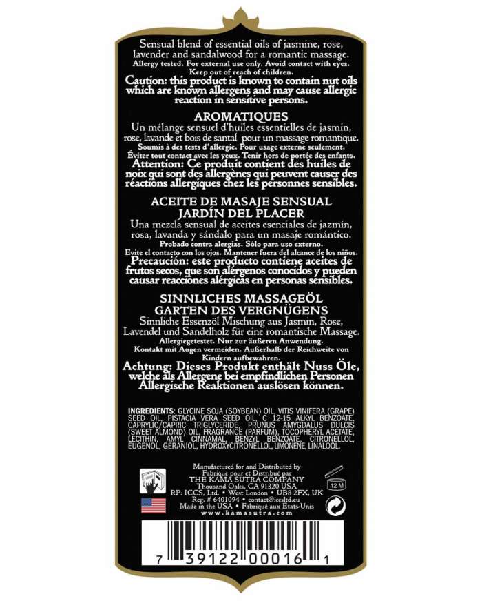 Kama Sutra Aromatics Massage Oil